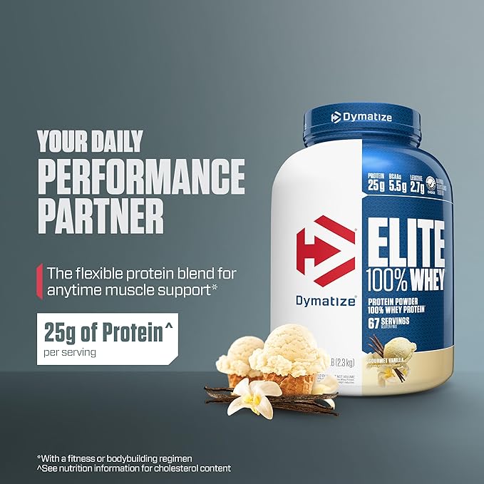 Dymatize Nutrition Elite 100% Whey Protein | Whey Protein Powder | 5 Lbs 2